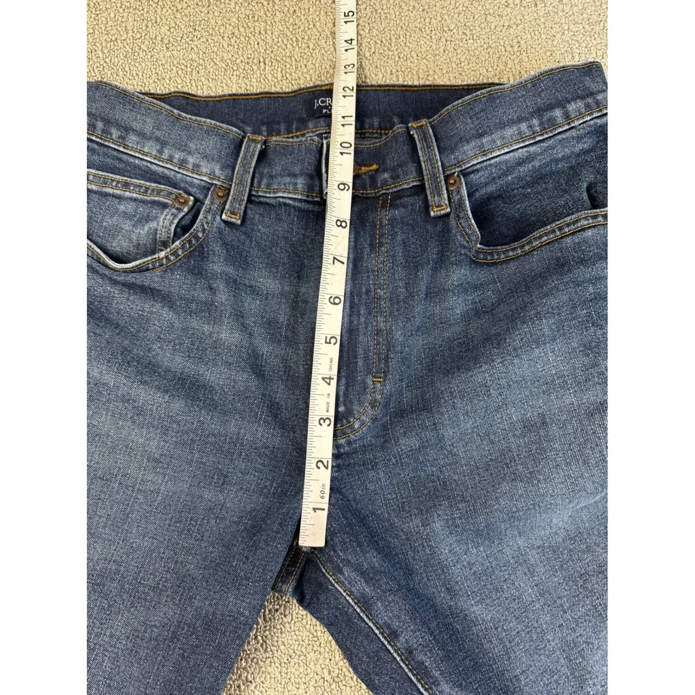 J.Crew Flex Jeans Mens W30 L30 Straight Leg Dark Wash Indigo Denim Classic Fit